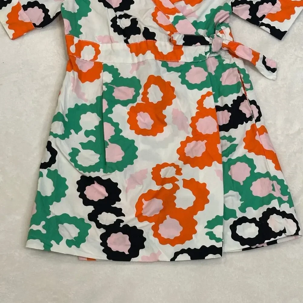 DVF x Gap Wrap Dress sz 5 Girls Gap Dress Floral Print Wrap Dress